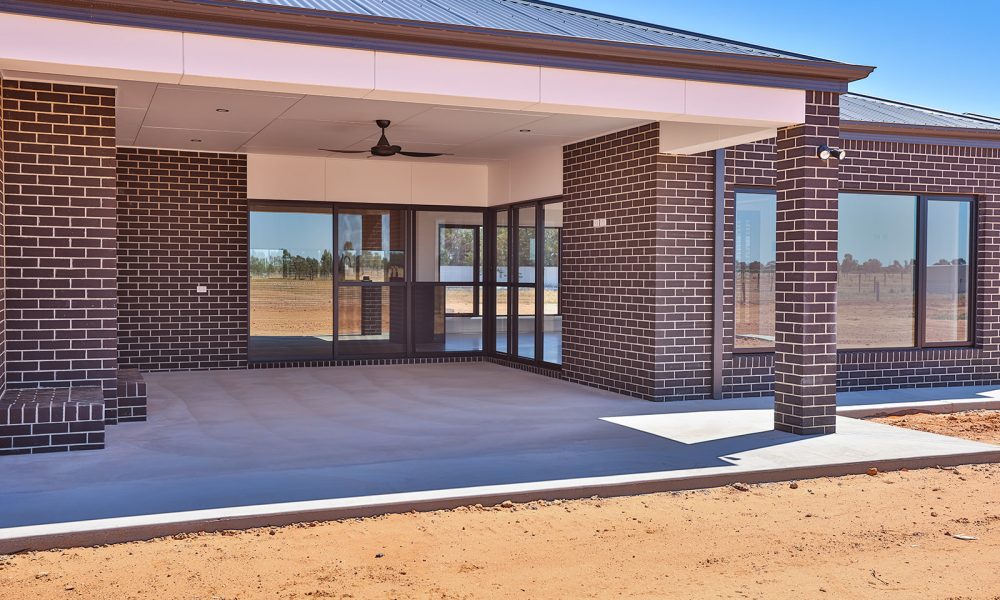 151 Mena Road outdoors design from Mildura's favourite home builders, UBS Mildura
