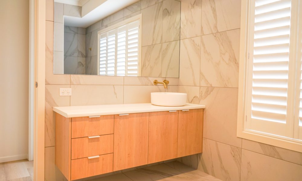Lot 57 Lee Court bathroom design from Mildura's favourite home builders, UBS Mildura