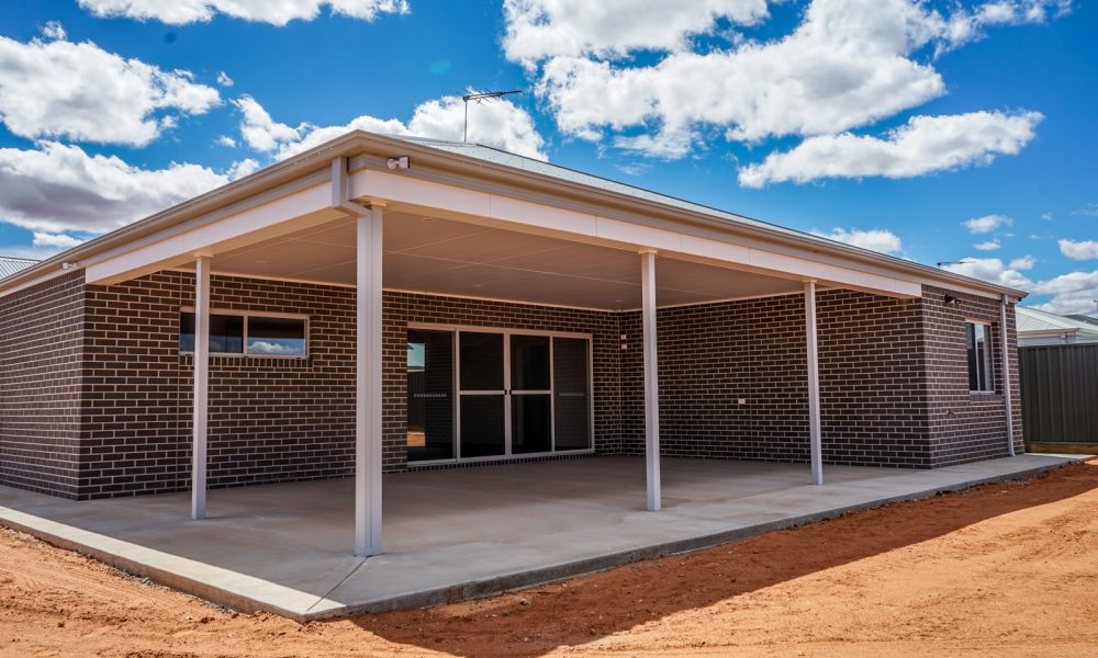 Lot 42 Livingstone Drive outdoors design from Mildura's favourite home builders, UBS Mildura
