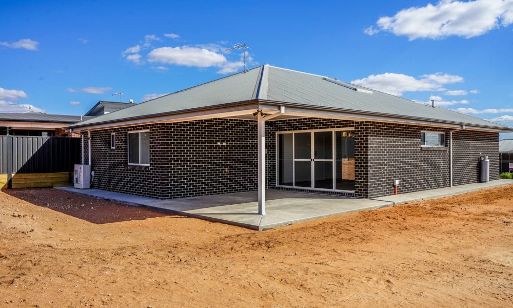 Lot 38 Thomas Street outdoors design from Mildura's favourite home builders, UBS Mildura