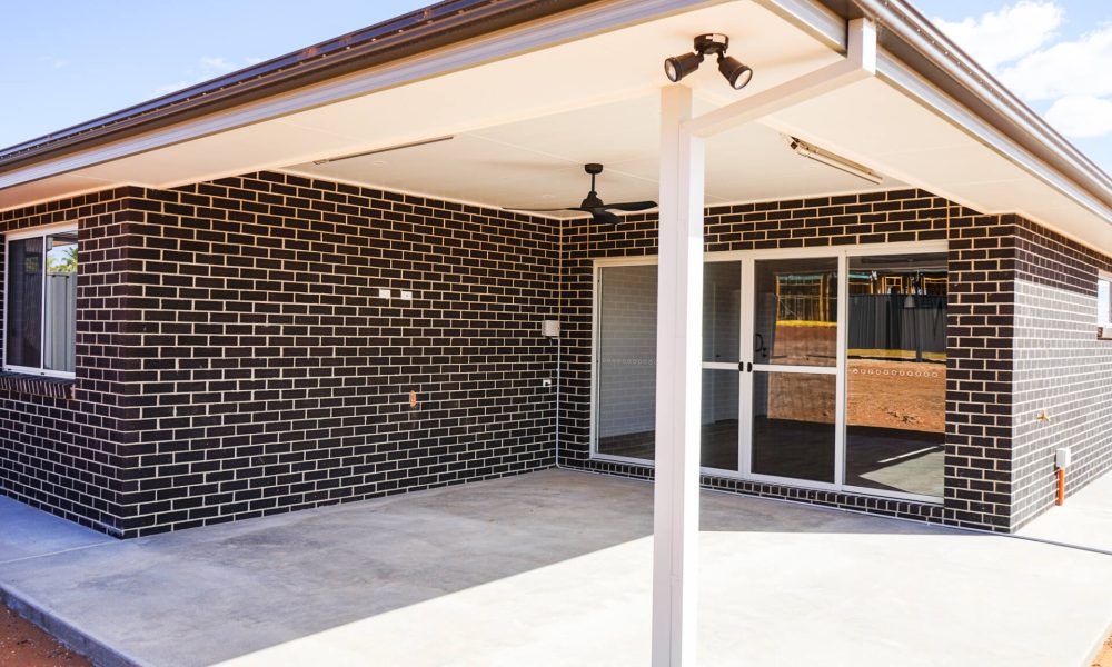 Lot 38 Thomas Street outdoors design from Mildura's favourite home builders, UBS Mildura