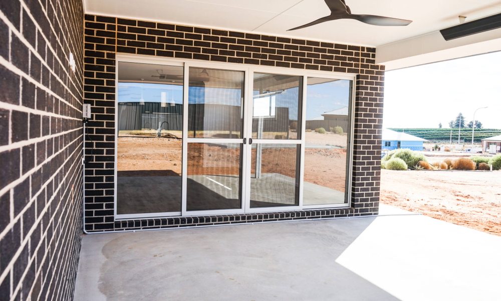 Lot 38 Thomas Street outdoors design from Mildura's favourite home builders, UBS Mildura
