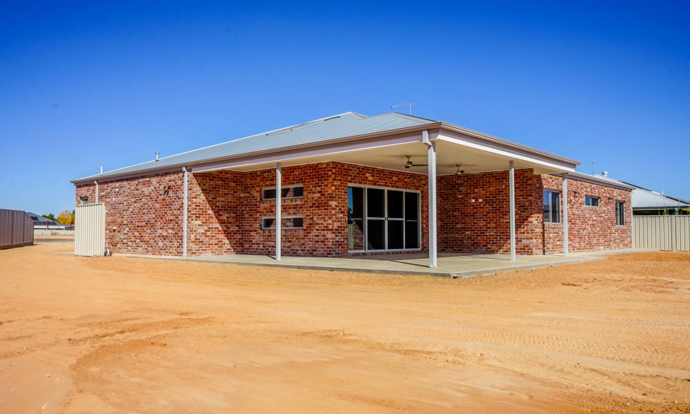 Lot 30 Haven Court outdoors design from Mildura's favourite home builders, UBS Mildura