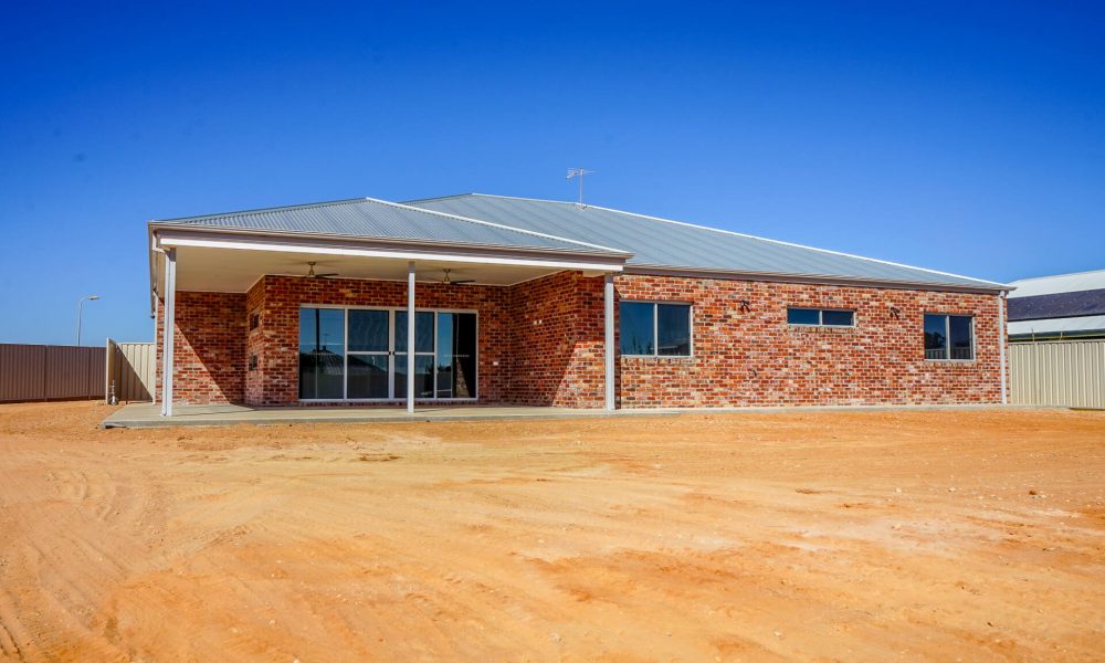 Lot 30 Haven Court outdoors design from Mildura's favourite home builders, UBS Mildura