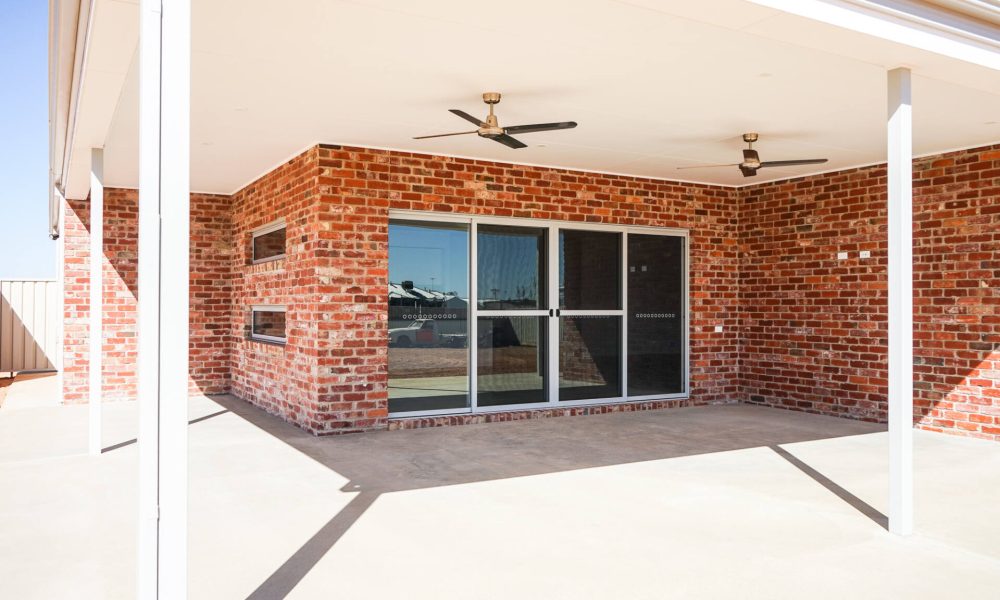 Lot 30 Haven Court outdoors design from Mildura's favourite home builders, UBS Mildura