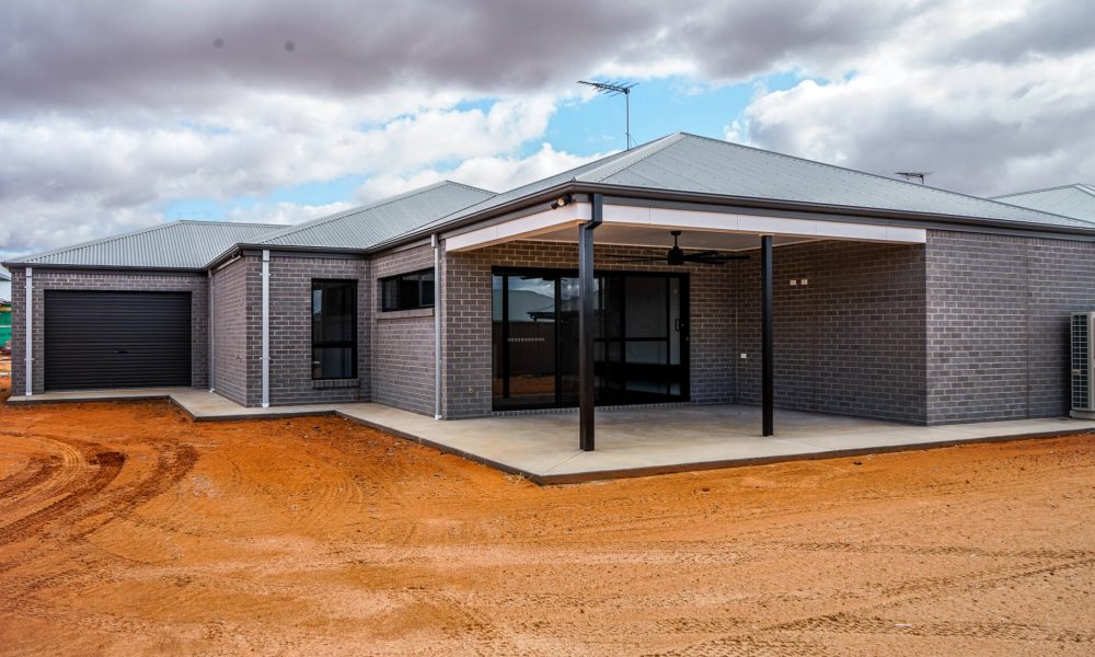 Lot 40 Barclay Boulevard outdoors design from Mildura's favourite home builders, UBS Mildura