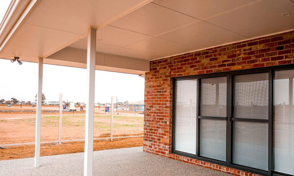Lot 72 Limpidi Drive outdoors design from Mildura's favourite home builders, UBS Mildura