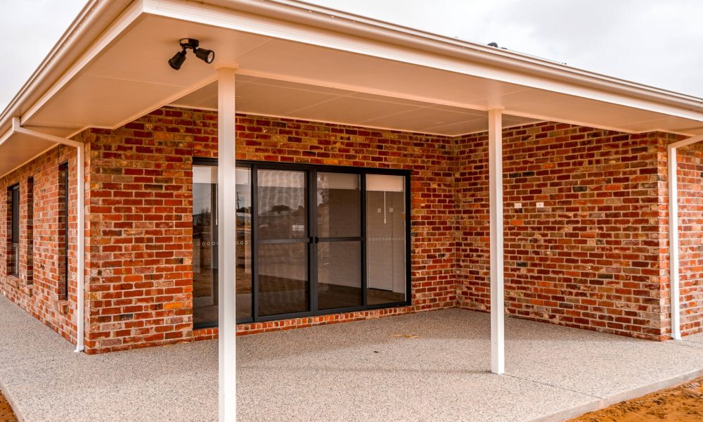 Lot 72 Limpidi Drive outdoors design from Mildura's favourite home builders, UBS Mildura